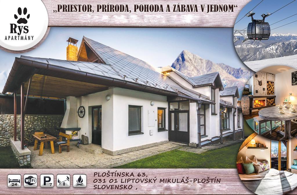 Rys Apartmany - Liptov Ліптовський Мікулаш Екстер'єр фото